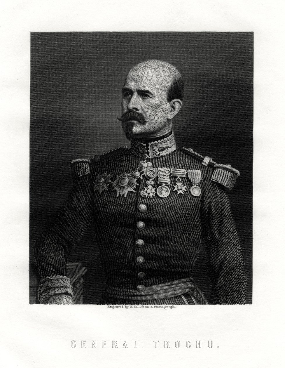 Louis Jules Trochu, fransk militærleder og politiker, 1800-tallet af W. Holl