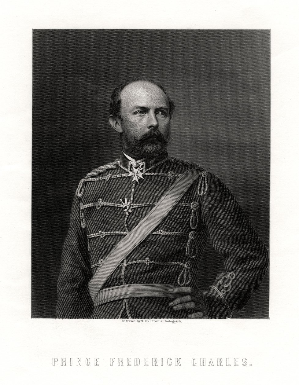 Prins Frederick Charles, 1800-tallet af W. Holl