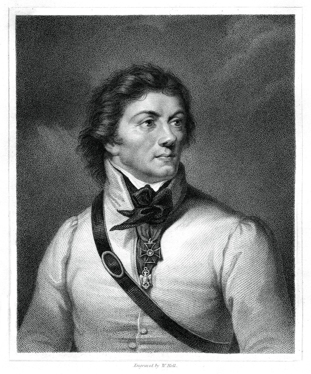 Tadeusz Kosciuszko, polsk og litauisk nationalhelt, general og leder, 1833 af W. Holl
