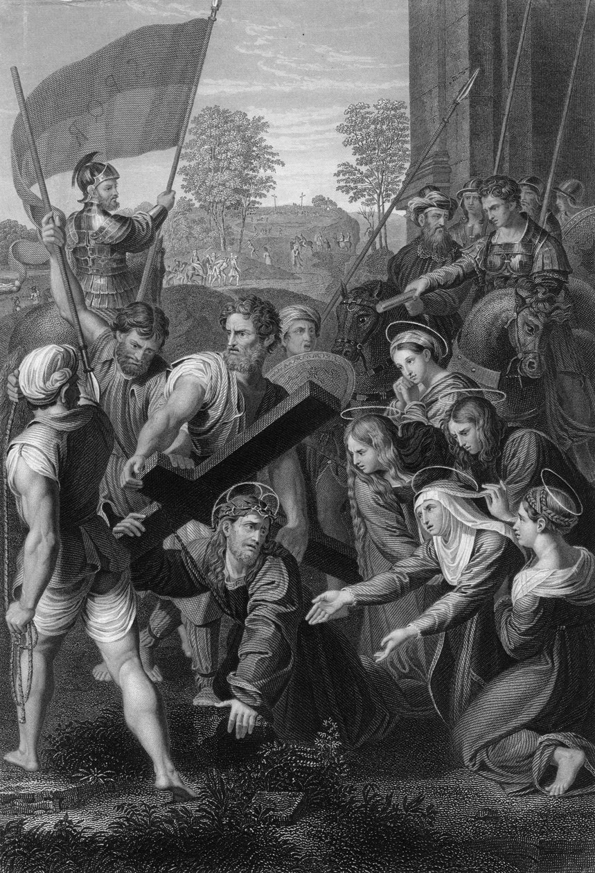 Syndefaldet på vejen til Golgata, c1820