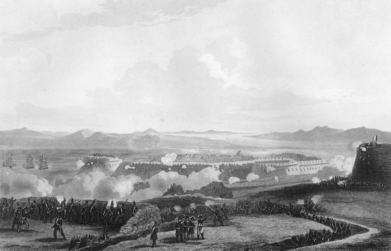 Angrebet på Bomarsund under Krimkrigen, 1854 1857. af W. Hulland