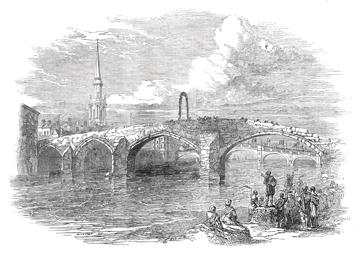 The Brigger of Ayr, 1844. af W. J. Linton
