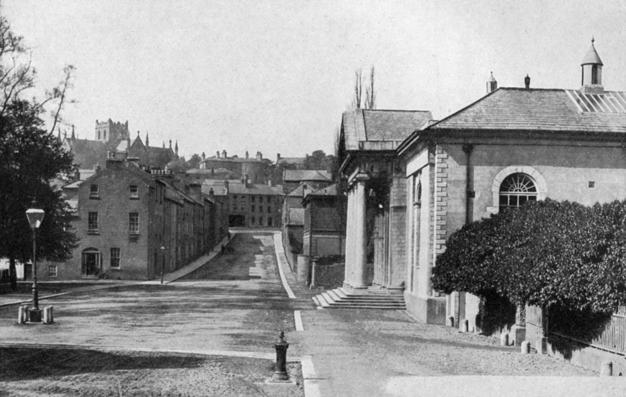 College Street, Armagh, Nordirland, 1924-1926 af W. Lawrence