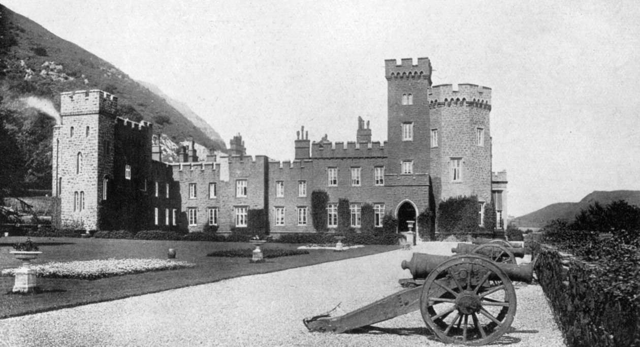 Garron Tower, Larne, Nordirland, 1924-1926 af W. Lawrence