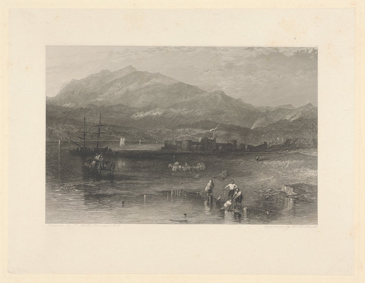 Beaumaris, Isle of Anglesea af W. R. Smith