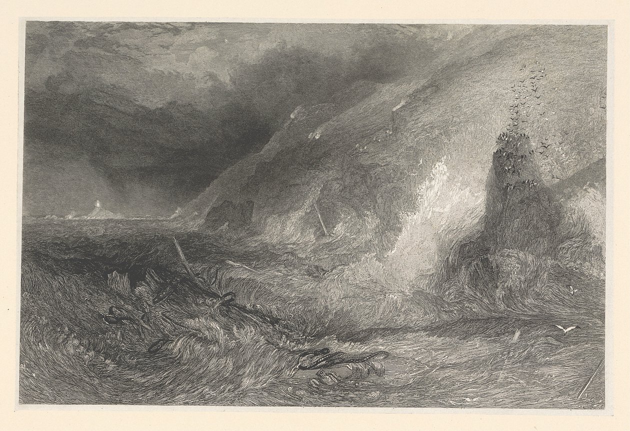 Longships Lighthouse, Lands End af W. R. Smith