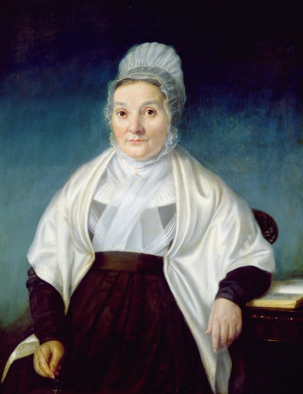 Portræt af Susannah Harvey af W. Scott