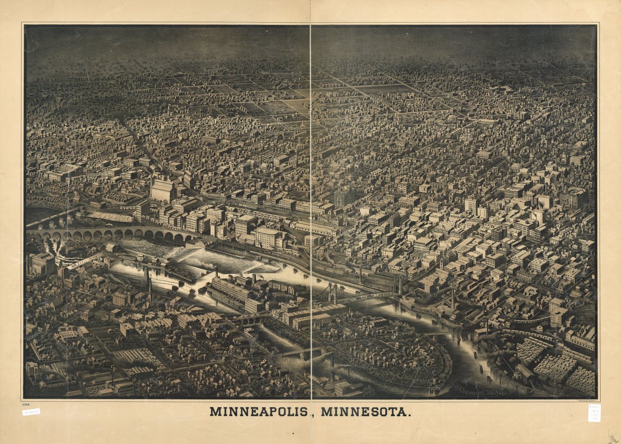 Minneapolis, Minnesota. af W. V.; Monasch Herancourt