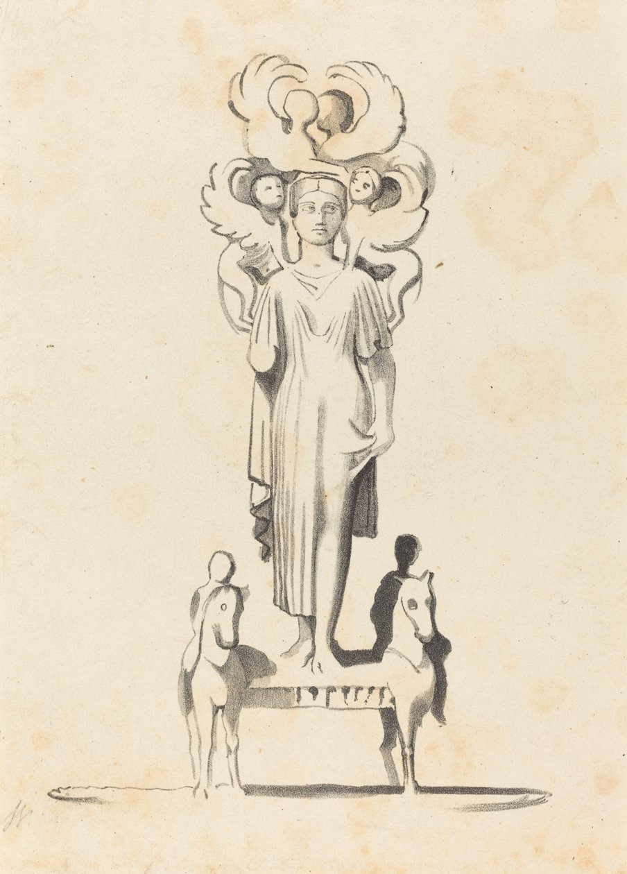 Bronzefigur af Minerva, fundet i Achilles