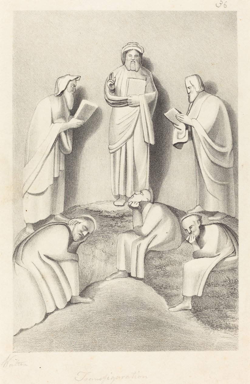 Forvandlingen af W. Walton after John Flaxman