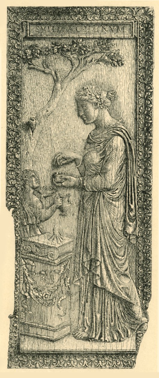 Symachi-panelet, slutningen af 4. eller begyndelsen af 5. århundrede, 1881. af W. Wise