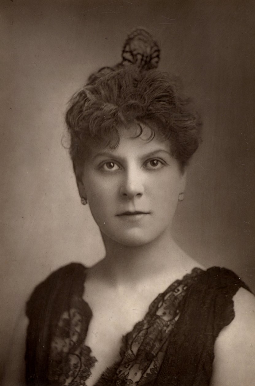 "" Jessie Millward (rouva John Glendinning) englantilainen näyttelijä. Henry Irvingin teatteriryhmän jäsen. (woodburytyyppi) af W. and D. (after) Downey