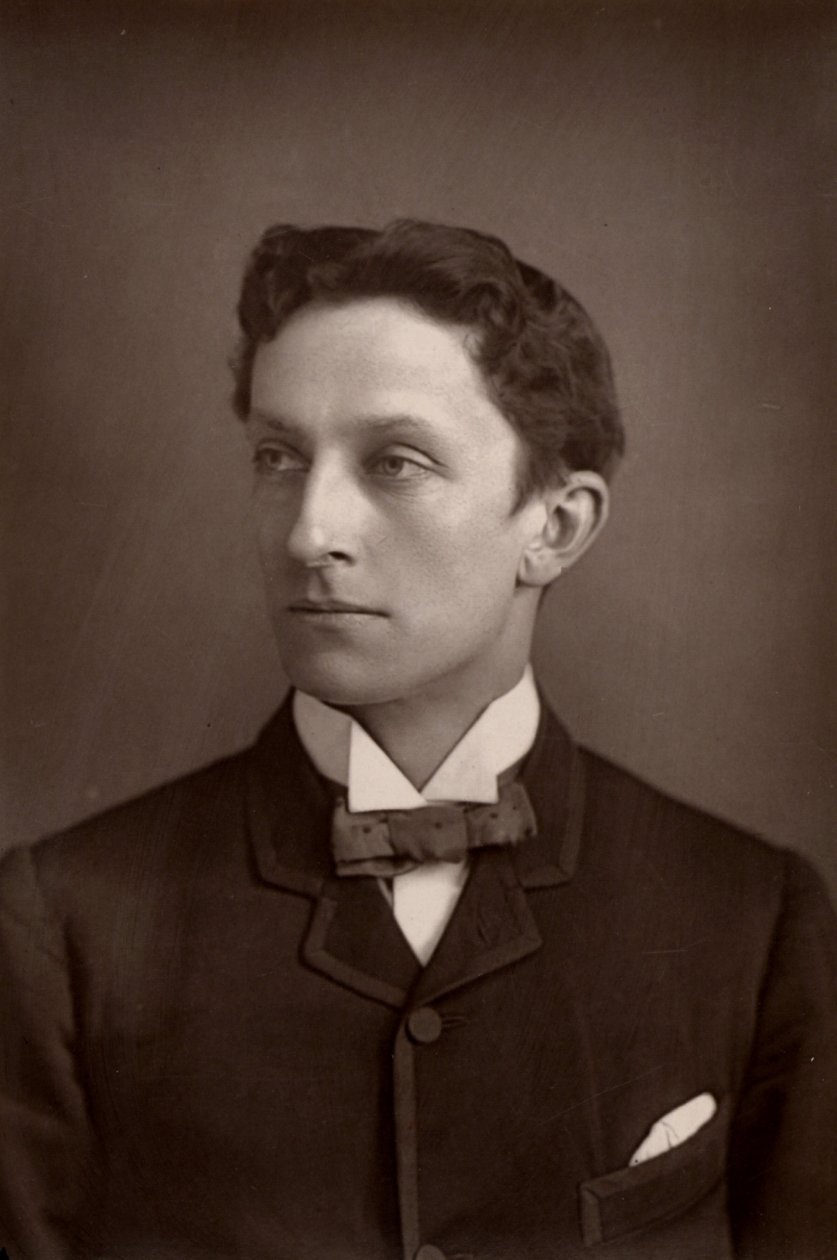 ""Johnston Forbes-Robertson (1853-1937) (woodburytype) af W. and D. (after) Downey