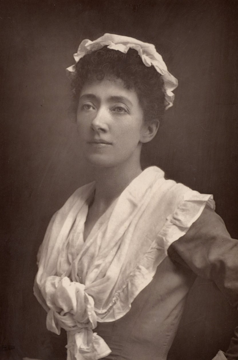 ""Marion Terry (1852-1930) engelsk skuespillerinde og søster til Ellen Terry og Fred Terry (woodburytype) af W. and D. (after) Downey