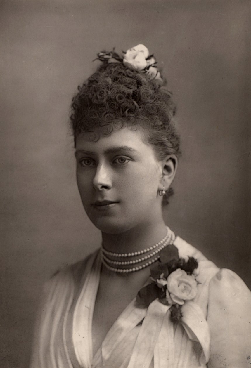 Teckin prinsessa Mary (toukokuu) (1867-1953) af W. and D. (after) Downey