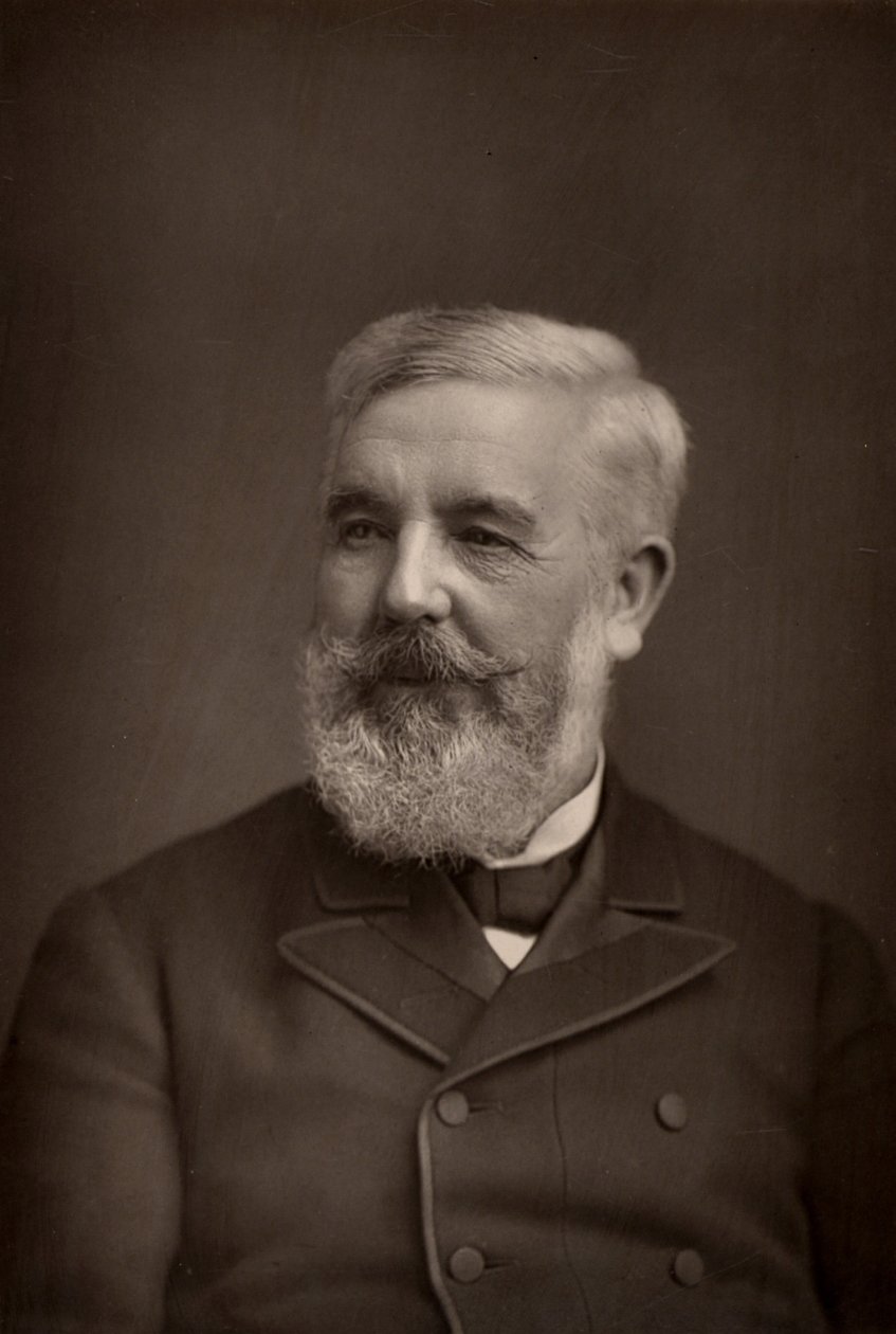 ""Sydney Henry Waterlow (1822-1906) (woodburytype) af W. and D. (after) Downey