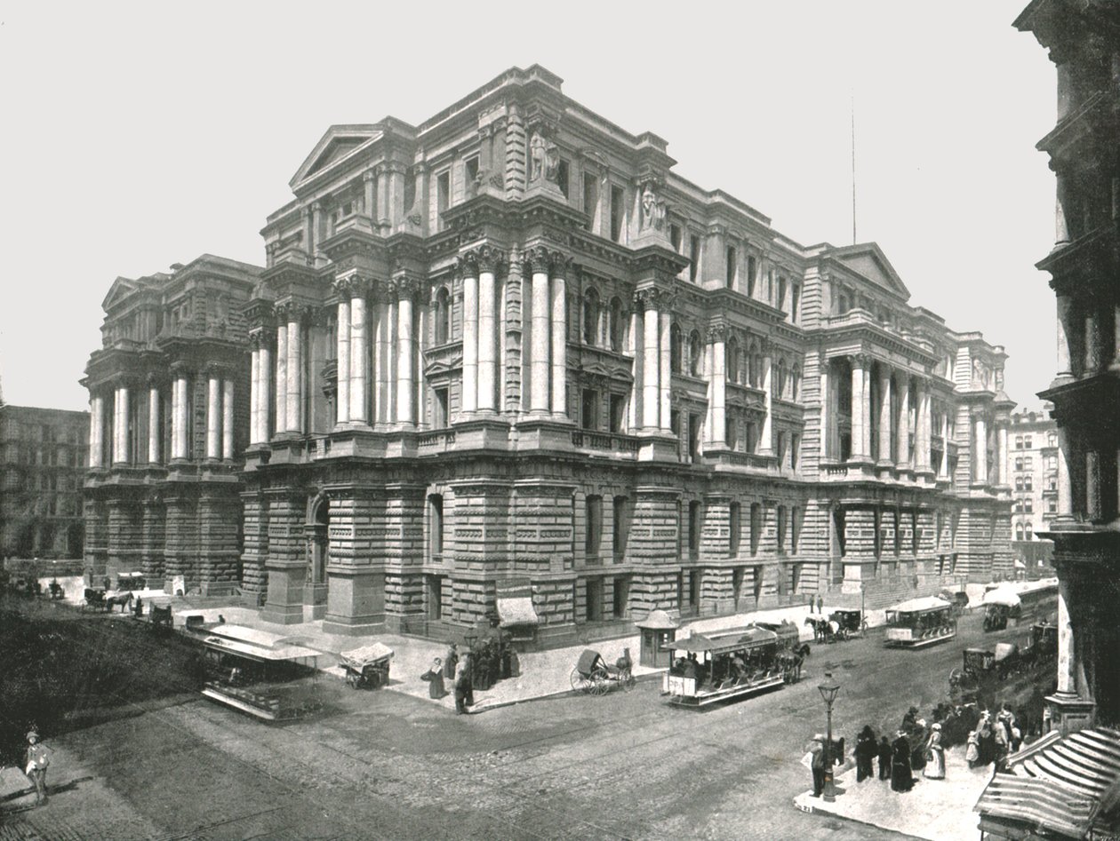 Rådhuset, Chicago, USA, 1895. af W and S Ltd