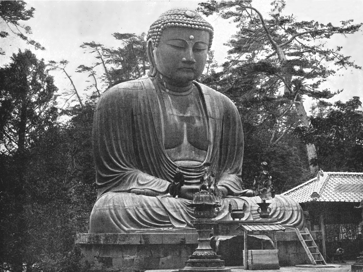 Te G Rare t Daibutsu, Kamakura, Japan, 1895. af W and S Ltd