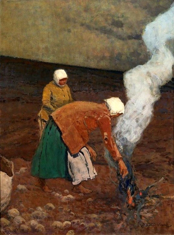 Gravning af kartofler. af Wadysaw Wankie
