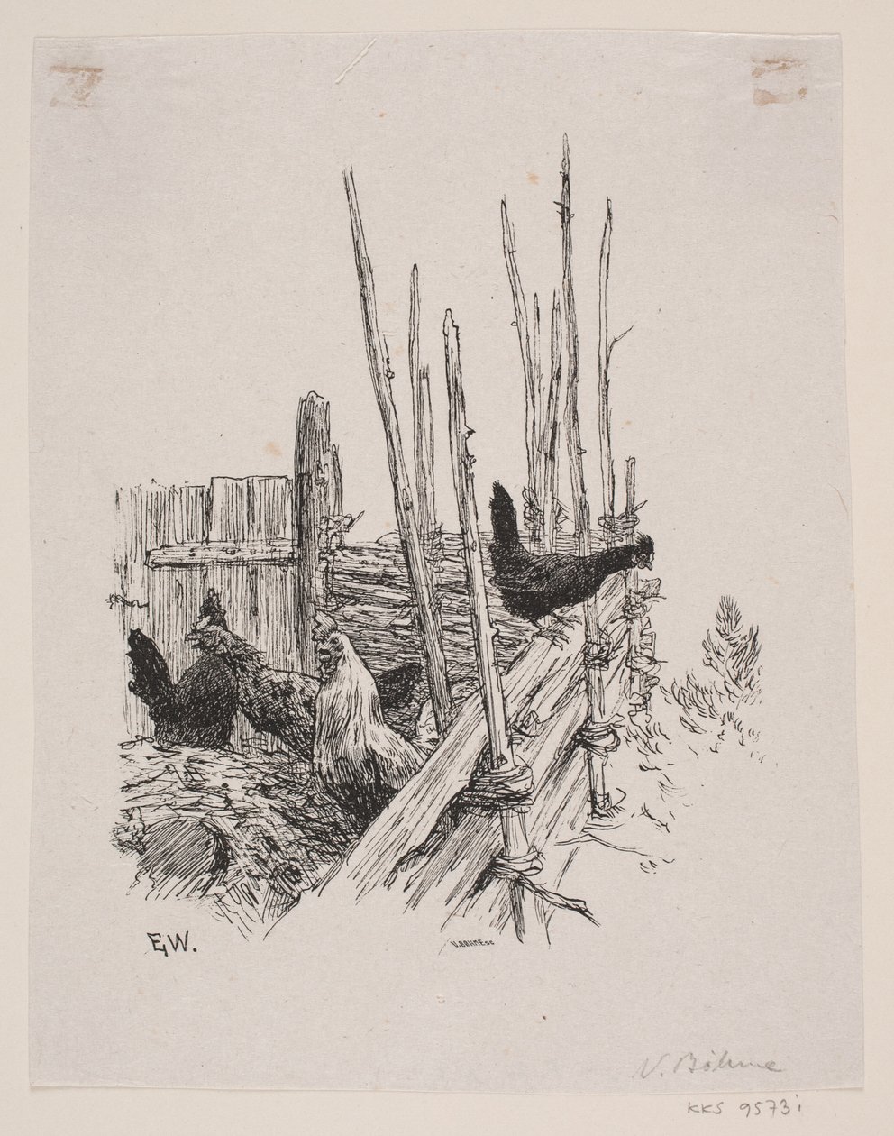 Illustration til "Hvad skal ungen hedde?" af Waldemar Bøhme