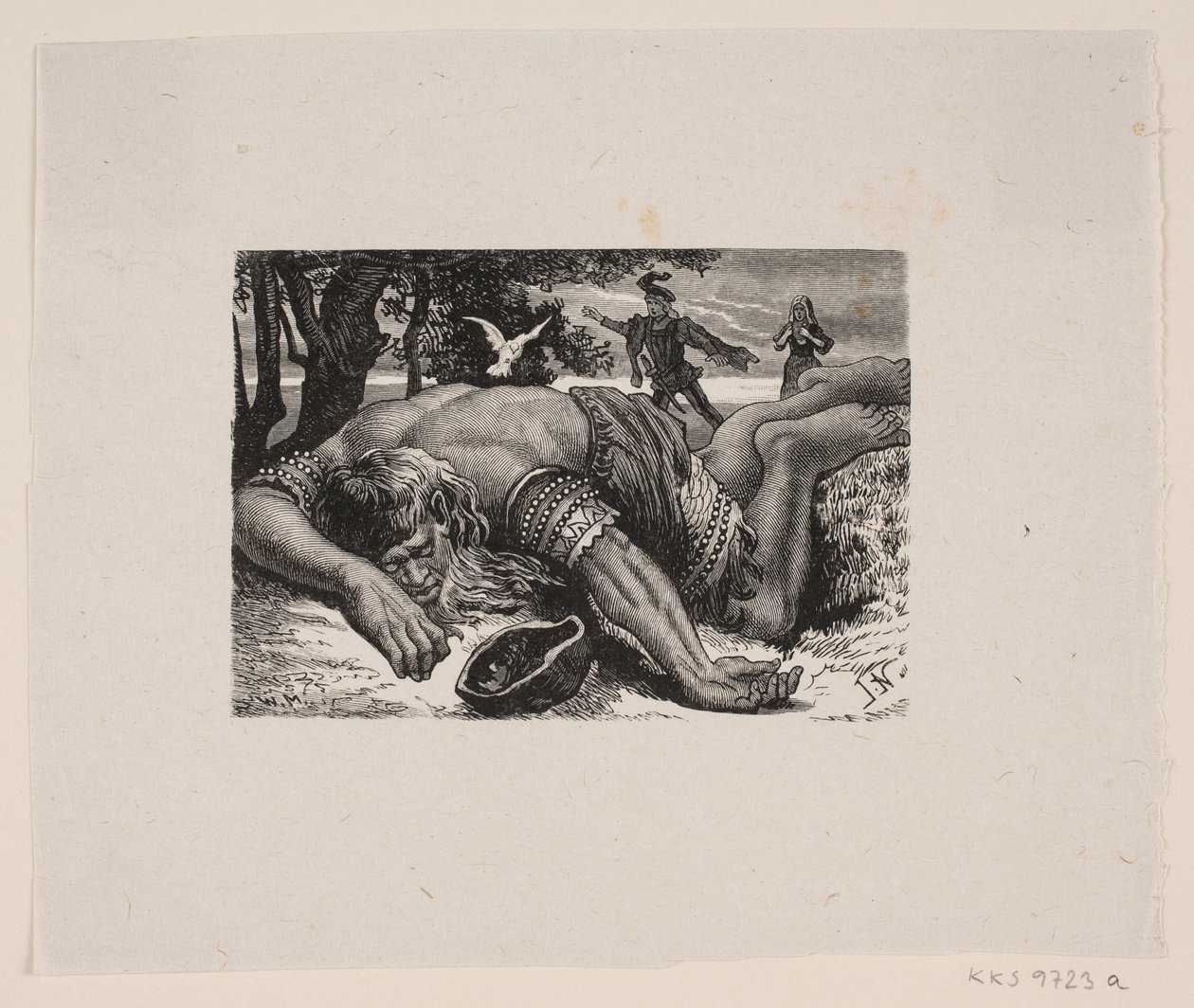 Illustration til eventyr af Waldemar Bøhme