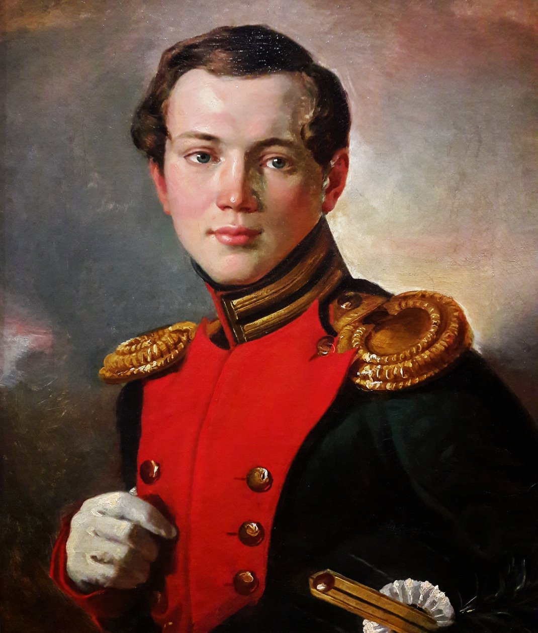 Portræt af Stanisław Chomiński (1804-1886) af Walenty Wankowicz