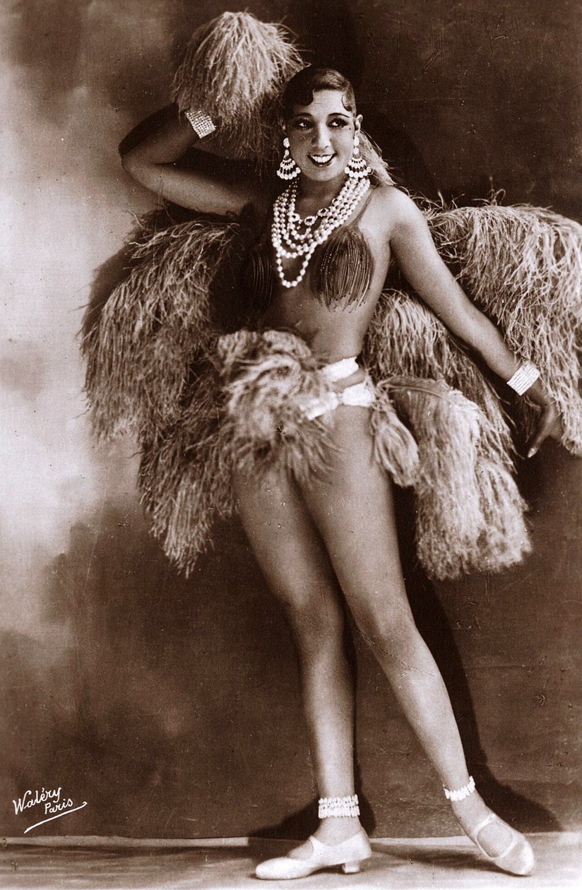 Josephine Baker ca. 1927 (s/h-foto) af Walery