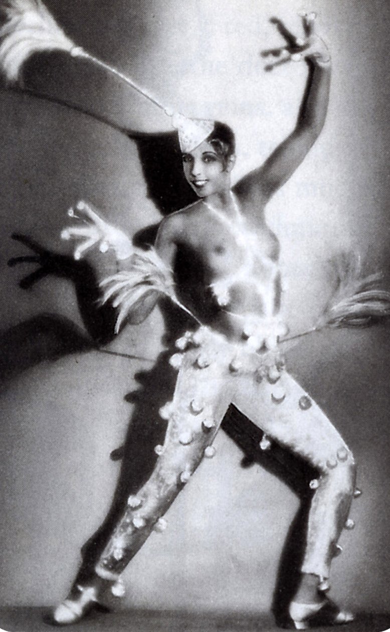 Josephine Baker ca. 1927 (s/h-foto) af Walery