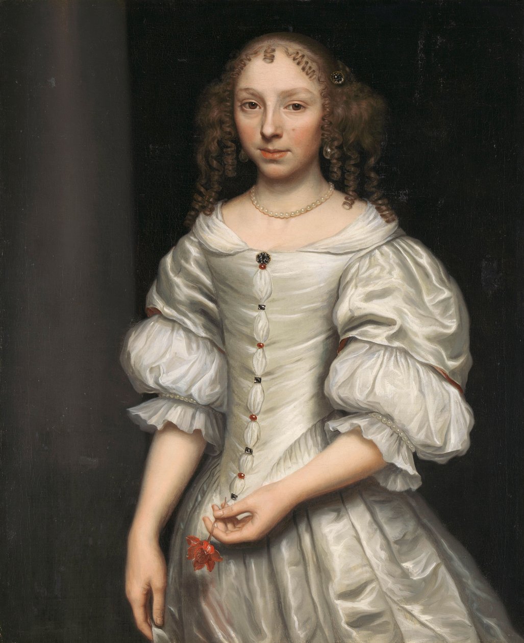 Portræt af en kvinde af Wallerant Vaillant (attributed to)