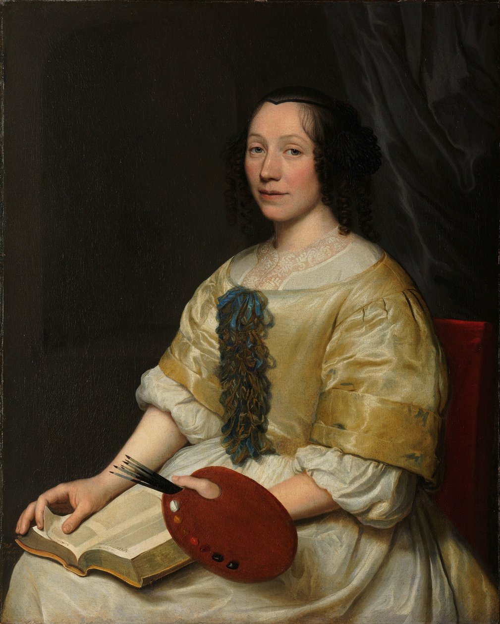 Maria van Oosterwijck (1630-93). blomstermaler af Wallerant Vaillant