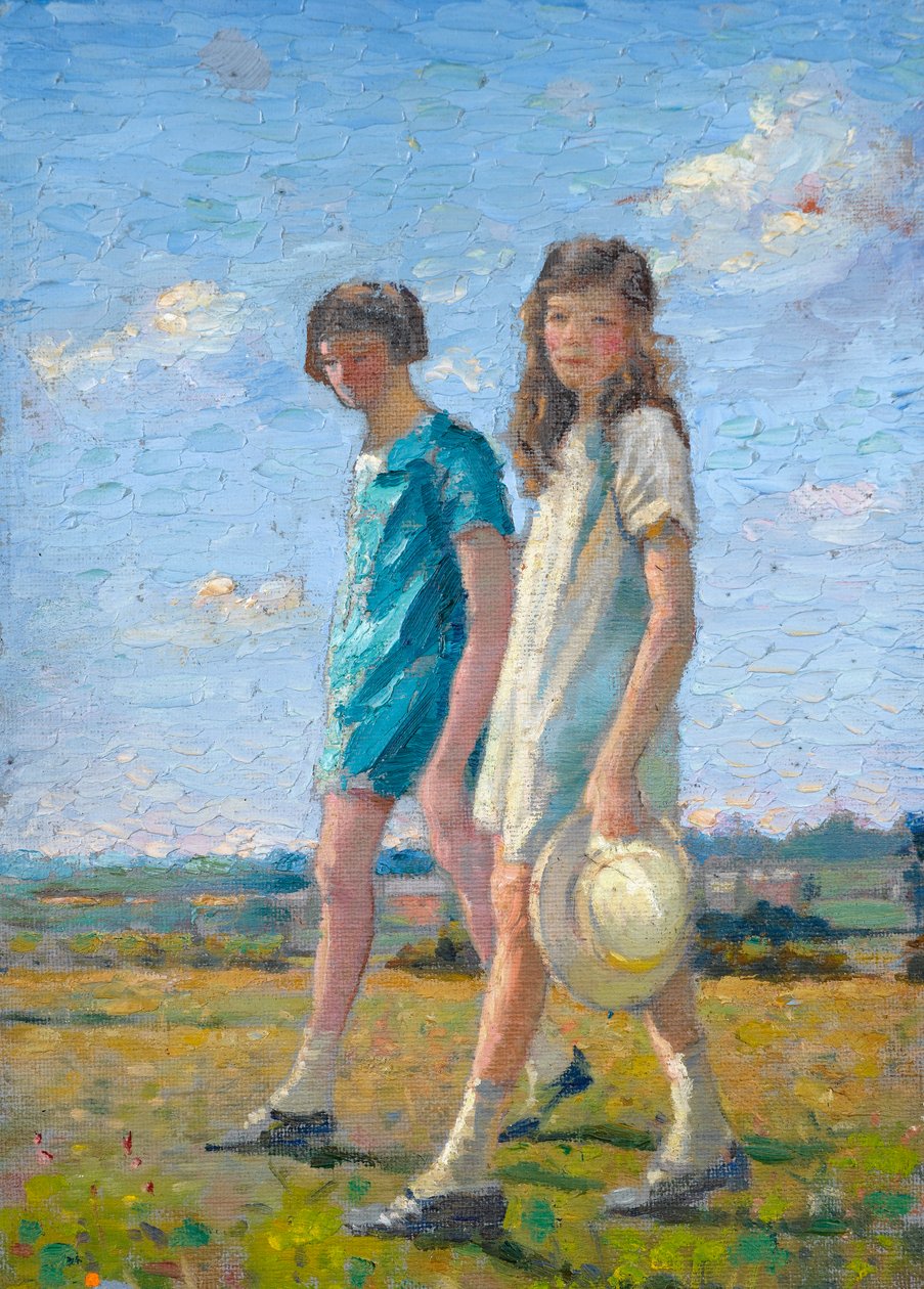 Undersøgelse for ?The Inseparables? af Walter Bonner Gash