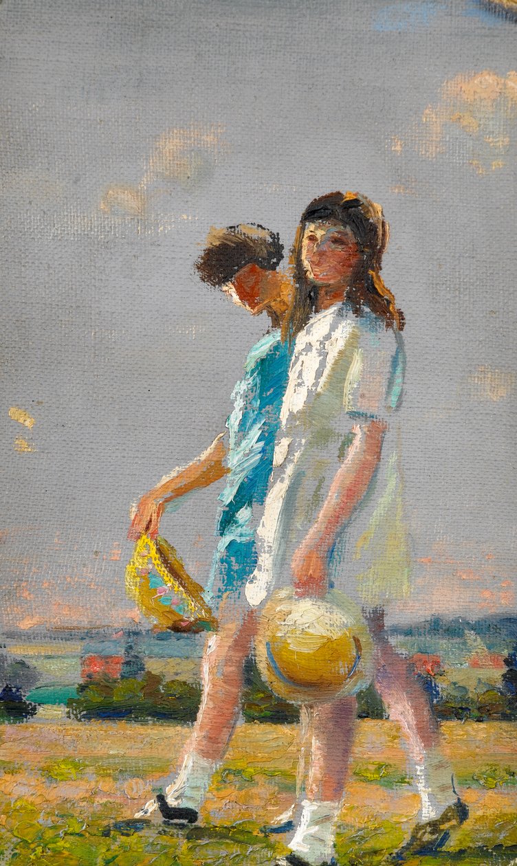 Undersøgelse for ?The Inseparables? II af Walter Bonner Gash