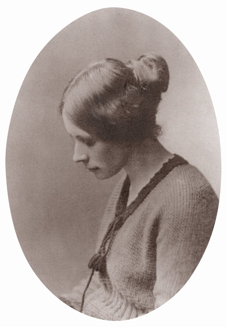 Flora Thompson, ca. 1921 (bw-foto) af Walter Charles Corin