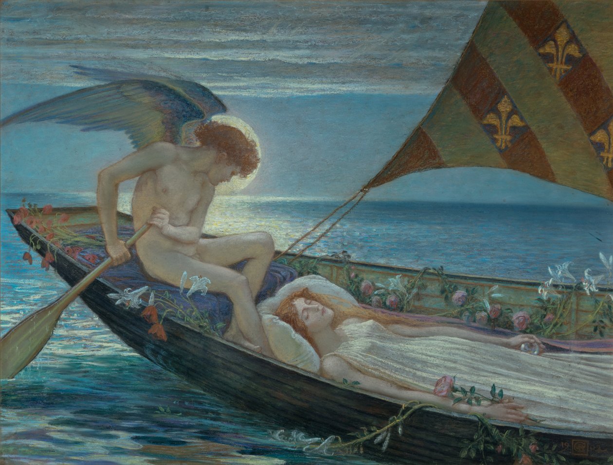 En drøm, 1902 af Walter Crane