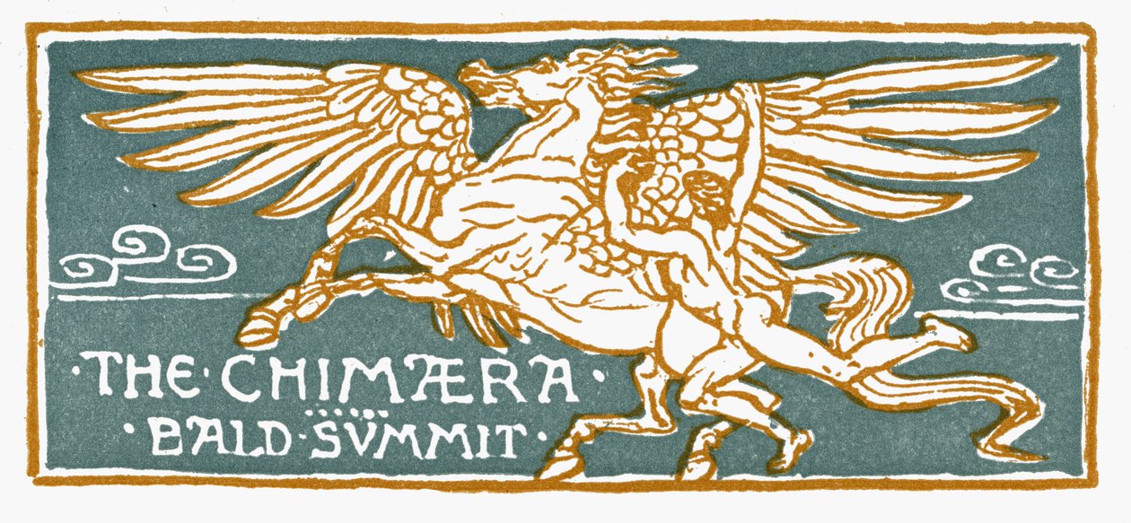 Bellerophon og Pegasus af Walter Crane