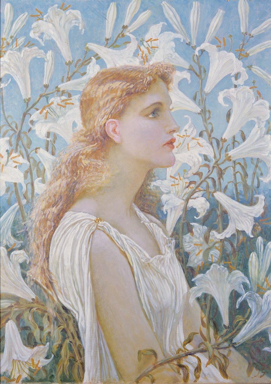 Liljer, 1893 af Walter Crane