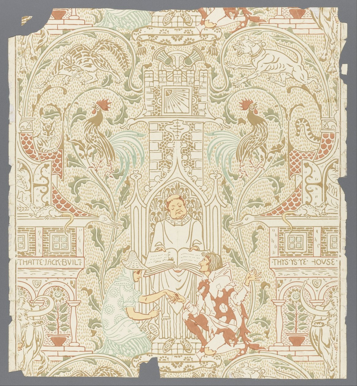 Huset, Jack byggede af Walter Crane