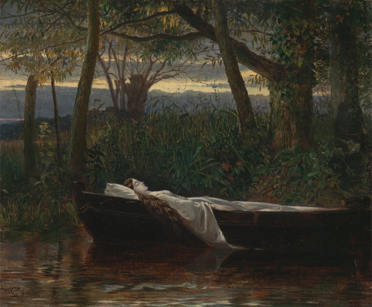 Fruen af Shalott af Walter Crane