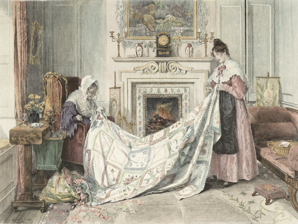 Næsten færdig, udgivet 1898 (akvatinte) af Walter Dendy Sadler