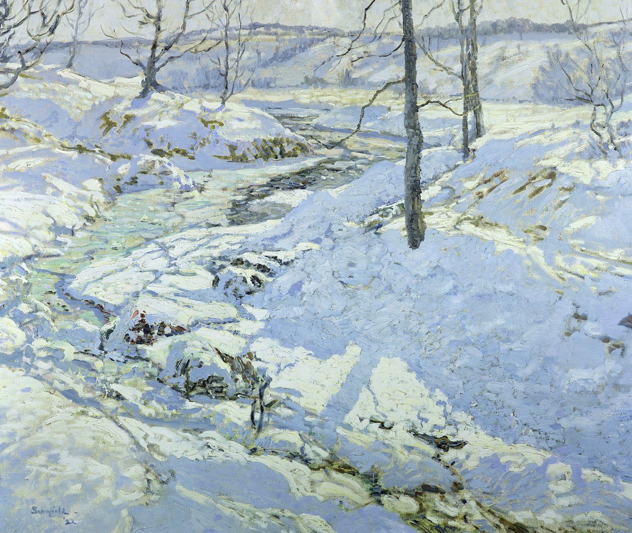 Morgenlys, 1922 af Walter Elmer Schofield