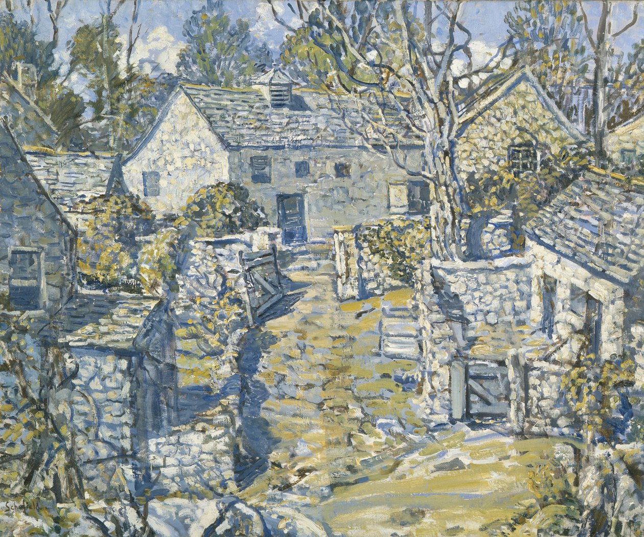 Stone Village af Walter Elmer Schofield