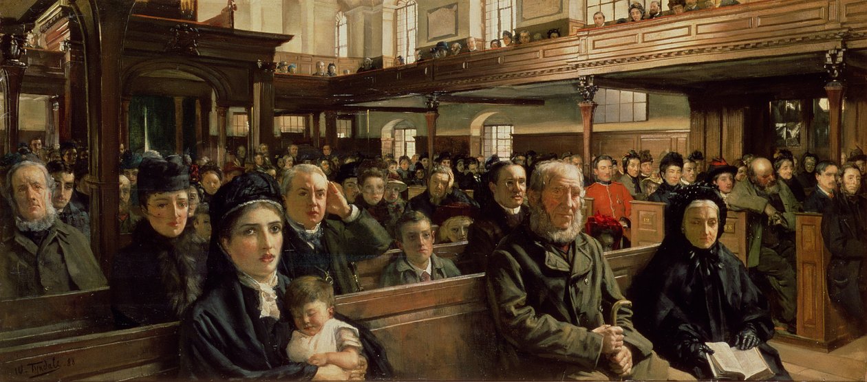 Prædikenen, 1888 af Walter Frederick Roofe Tyndale