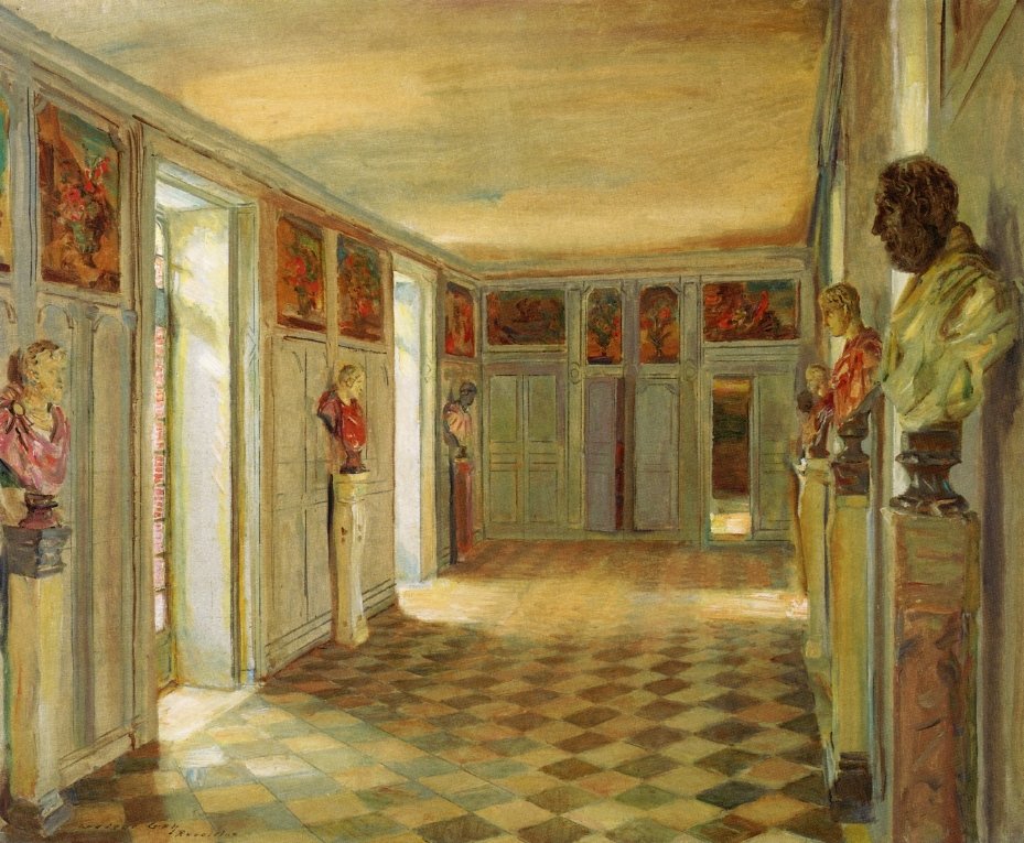 Busts Gallery, Chateau du Reveillonn af Walter Gay