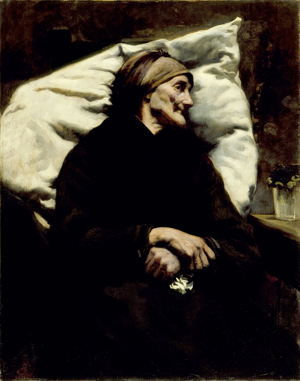 Bedstemoderen, 1889 af Walter Gilman Page