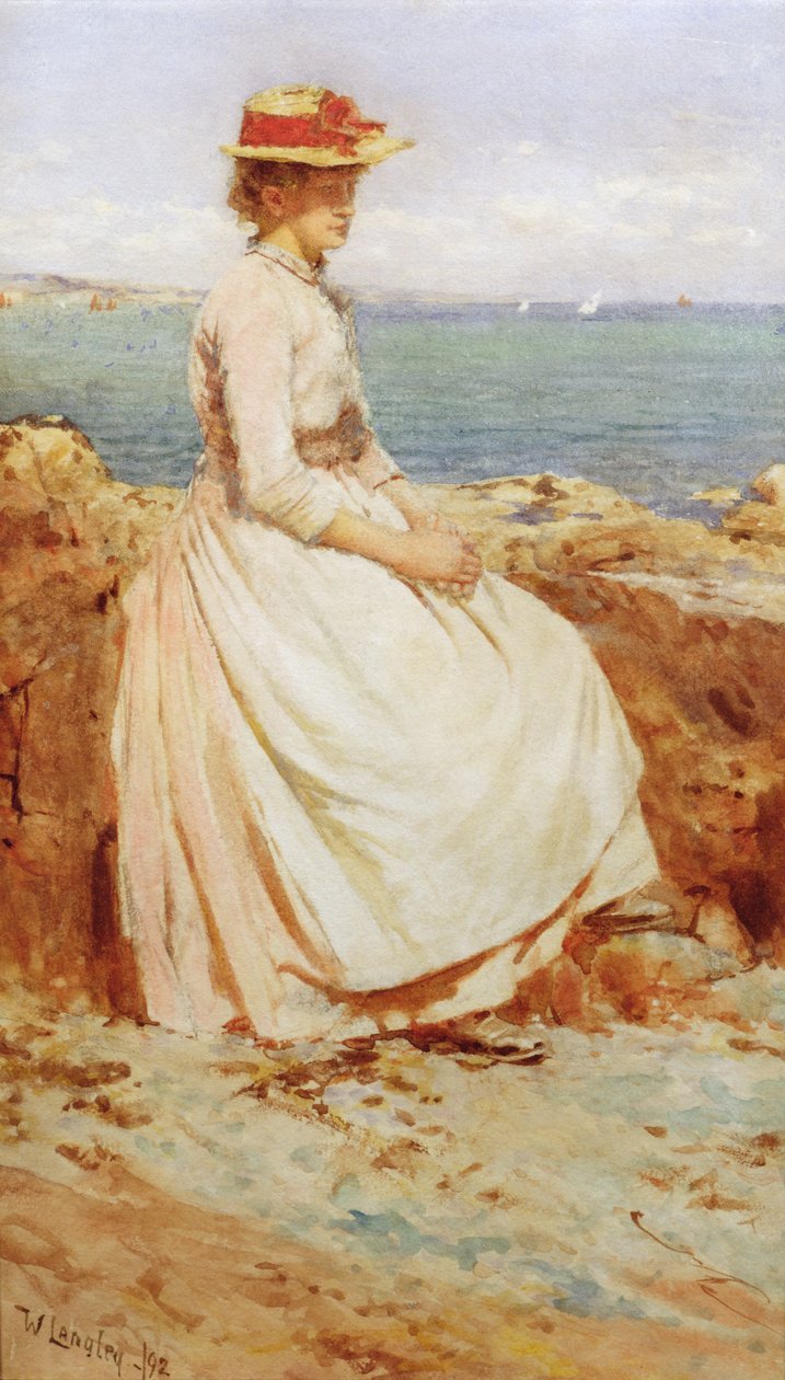 Sollys, 1892 af Walter Langley