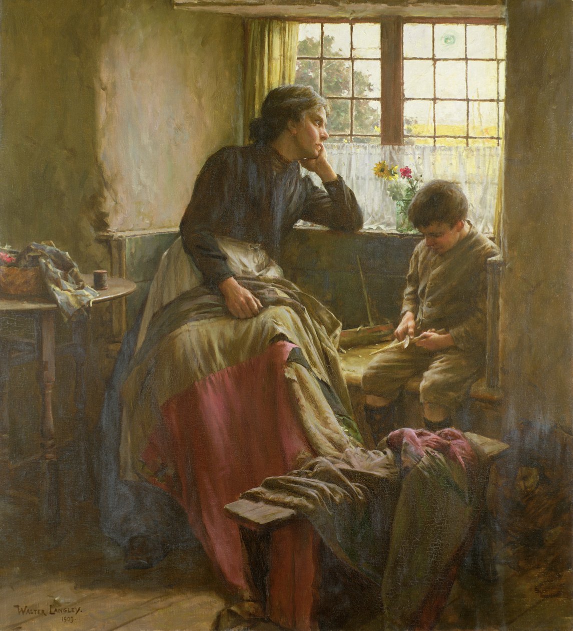 En død dags blide nåde af Walter Langley