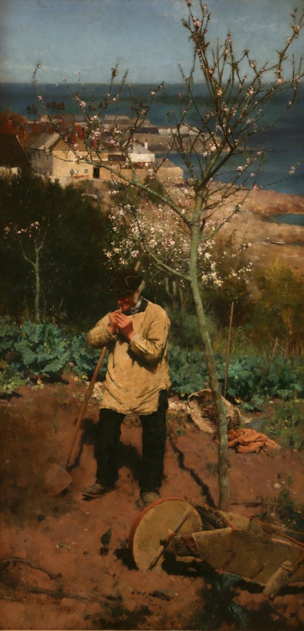 Det solrige syd, 1885 af Walter Langley