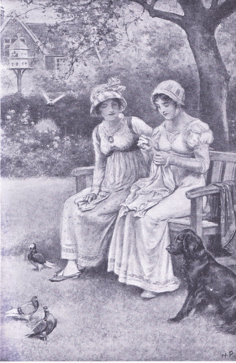 Jane Austen og søsteren hun elskede af Walter Paget