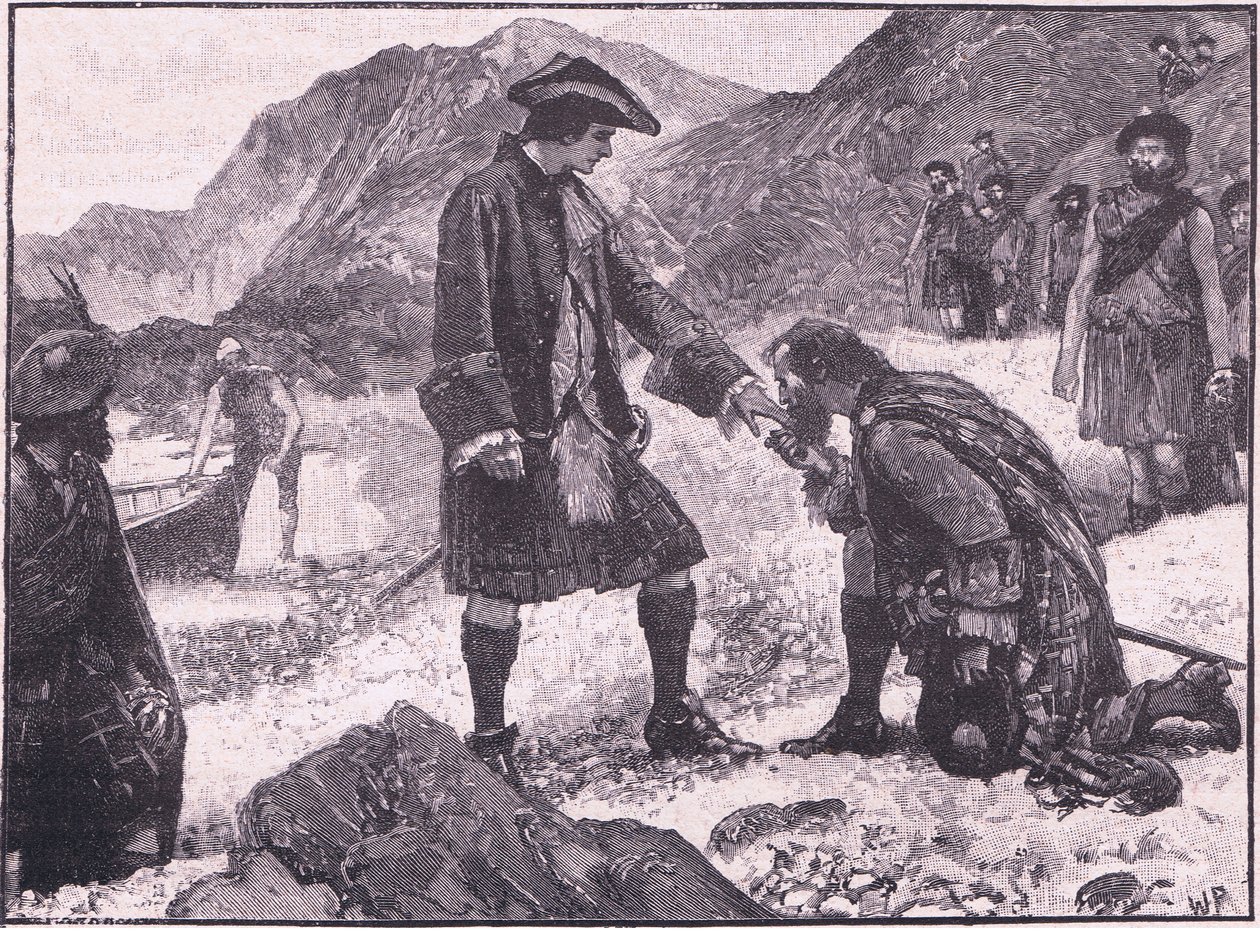 Prins Charles landgang i 1745 af Walter Paget