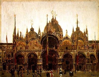 Basilica San Marco, Venedig, ca. 1895-96 af Walter Richard Sickert